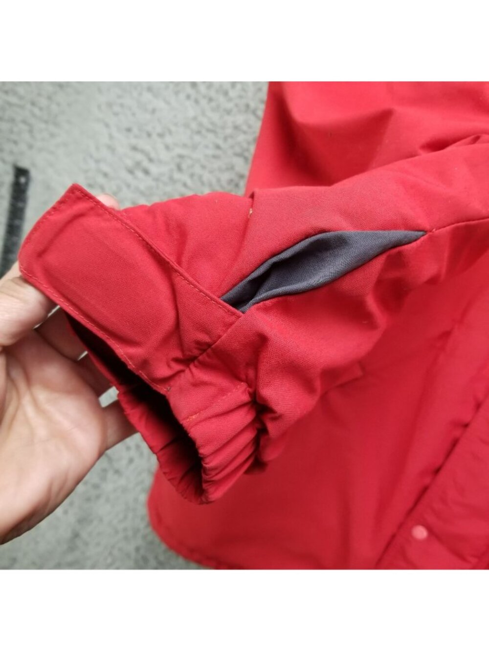 Patagonia Jacket Womens Large Red Anorak Insulated Parka Gorpcore *Read* - Picture 10 of 14